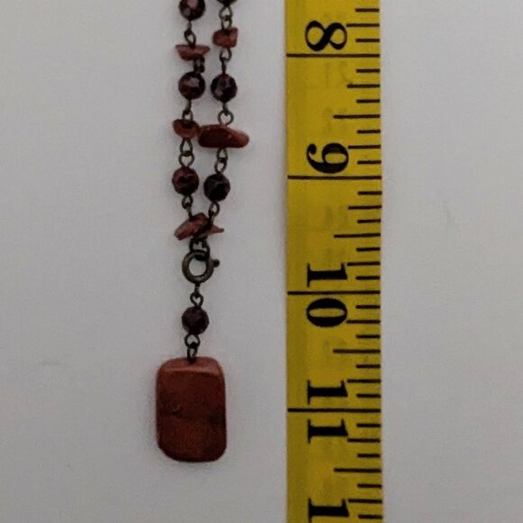 Vintage Jewels by Park Lane- Gold Tone Necklace & earrings Set- w/ Blk & crystal - Picture 4 of 4